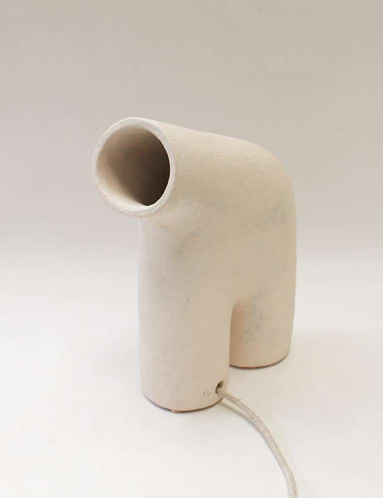 Lampe Arche 6 Stoneware Lamp by Elisa Uberti Galerie Philia